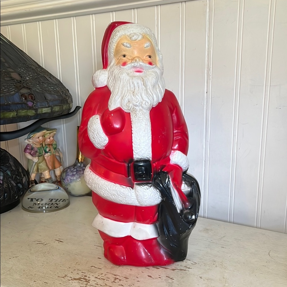 1968 Empire Santa blow mold Santa Christmas